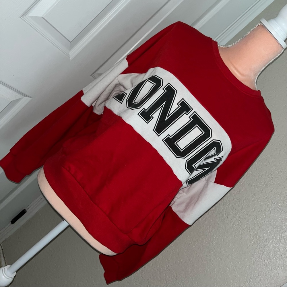 Red London Sweatshirt